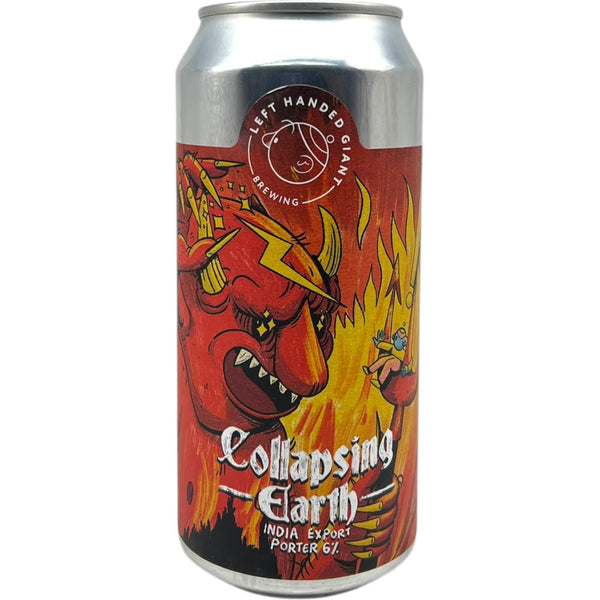 Left Handed Giant Collapsing Earth