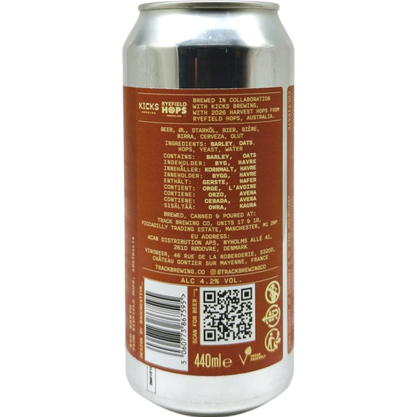 Track x Kicks Brewing Ryefield
