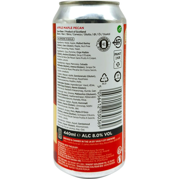 Vault City Apple Maple Pecan Sour