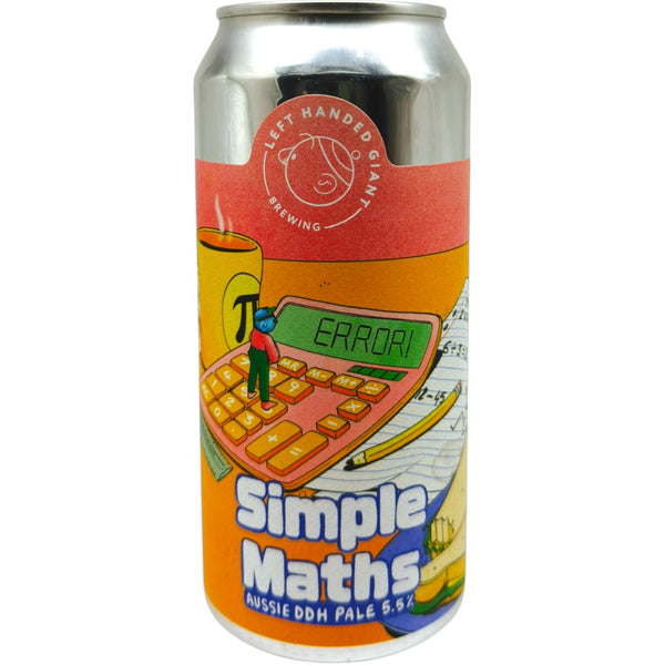 Left Handed Giant Simple Maths