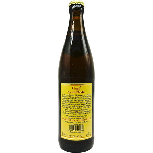 Weißbierbrauerei Hopf Hopf Spezial Weiße