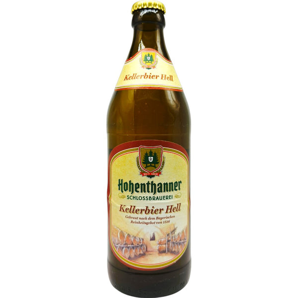 Hohenthanner Schlossbrauerei Kellerbier Hell
