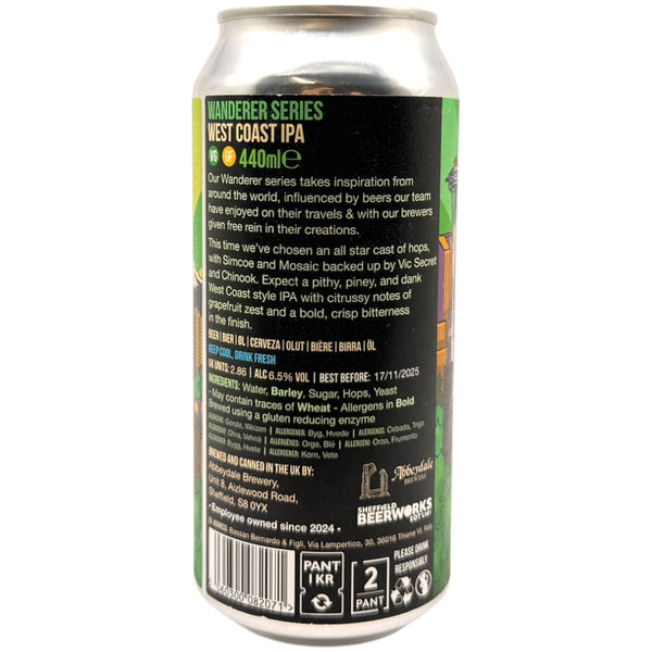 Abbeydale West Coast IPA Wanderer Series