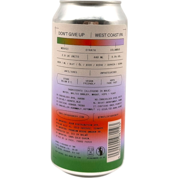 Two Flints Don't Give Up