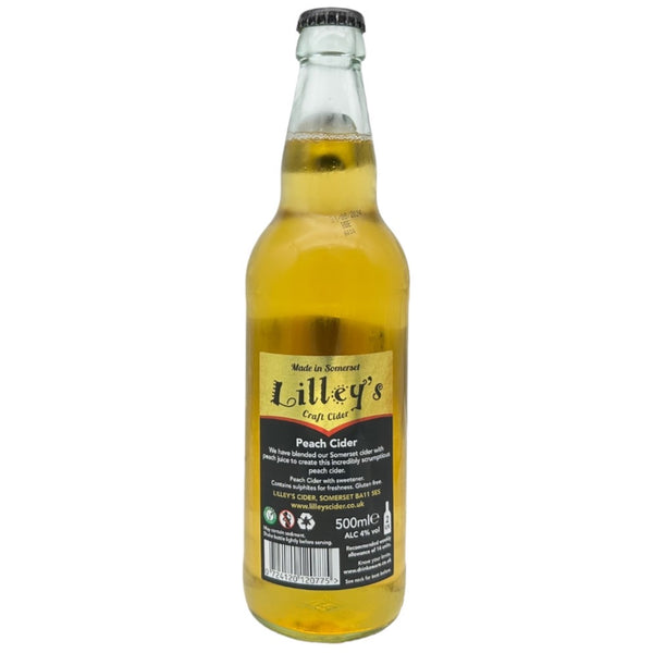 Lilley's Peach Cider