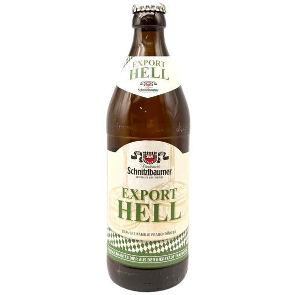 Privatbrauerei Schnitzlbaumer Export Hell