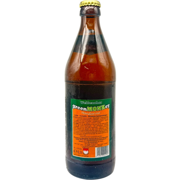 Klosterbrauerei Weissenohe Green MONKey Mandarina
