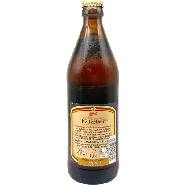 Brauerei Zirndorf Zirndorfer Kellerbier Naturtrüb