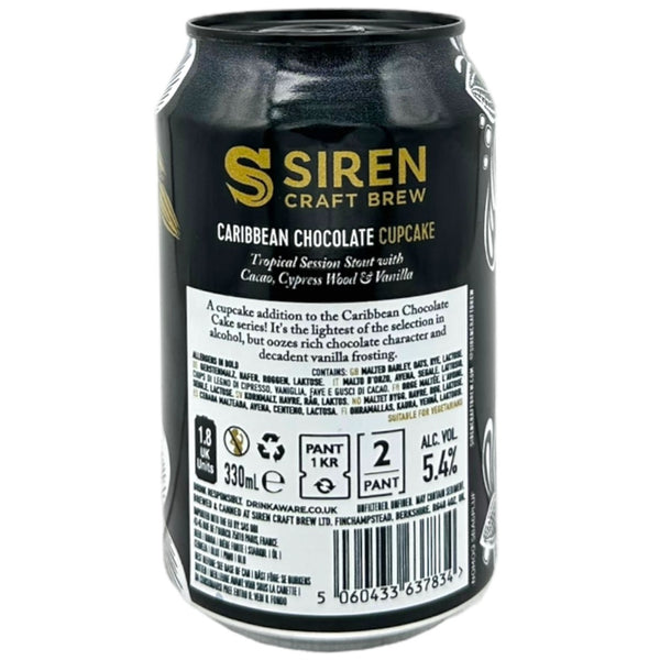 Siren Caribbean Chocolate Cupcake 2023