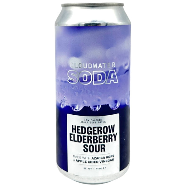 Cloudwater Hedgerow Elderberry Sour Soda