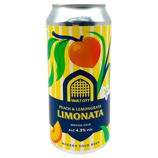 Vault City Peach & Lemongrass Limonata
