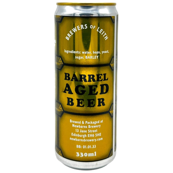Newbarns Barrel Aged Plain Dark Beer