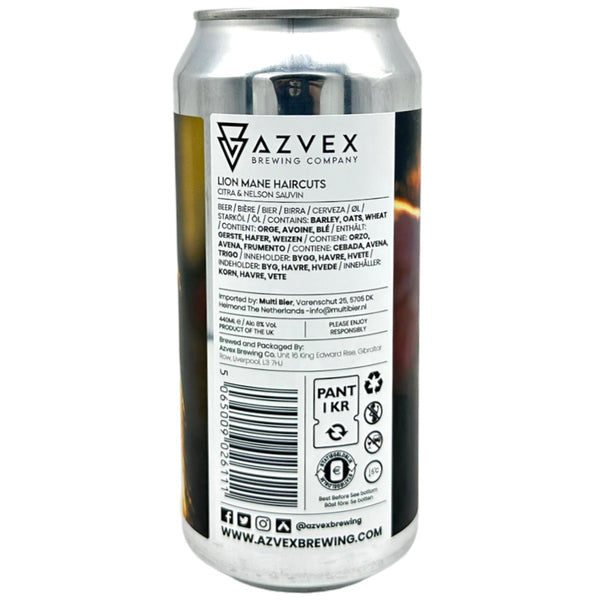 Azvex Brewing Lion Mane Haircuts