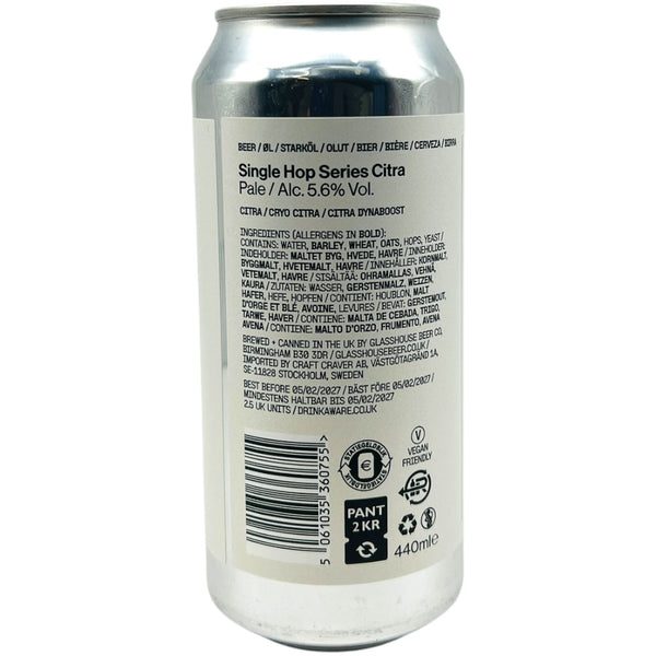 GlassHouse Single Hop Series Citra