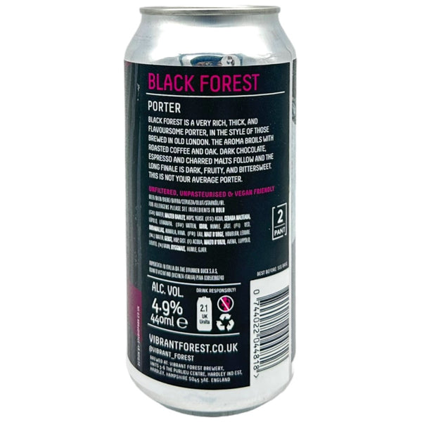 Vibrant Forest Brewery Black Forest