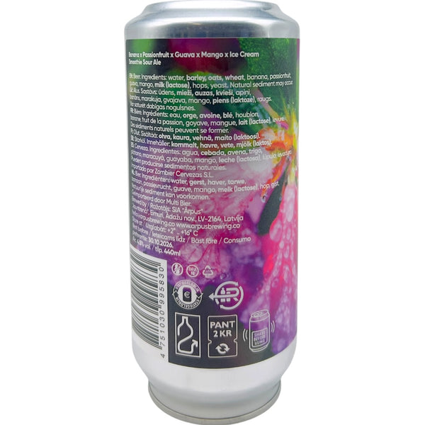 Ārpus Banana X Passionfruit X Guava X Mango X Ice Cream Smoothie Sour Ale