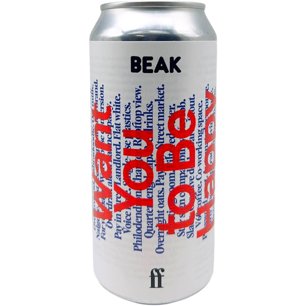 Beak x Faber & Faber I Want You To Be Happy