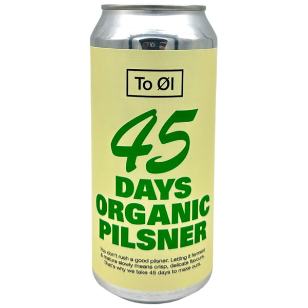 To Øl 45 Days Organic Pilsner