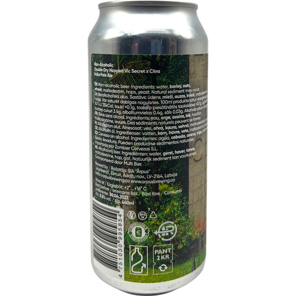 Arpus Non Alcoholic DDH Vic Secret X Citra IPA