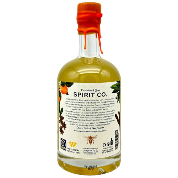 Cardona & Son Spirit Co Hitchin Clementine & Spiced Honey Gin