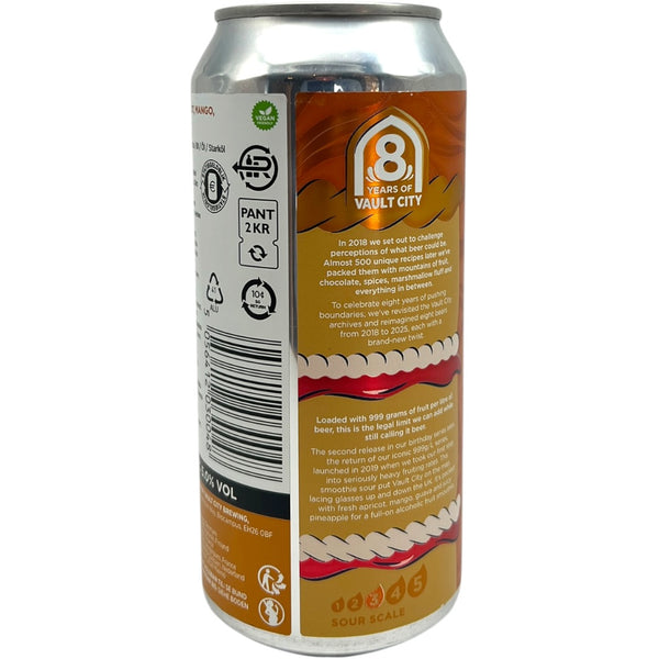 Vault City Year 2 - 999g/L: Apricot, Mango, Guava & Pineapple