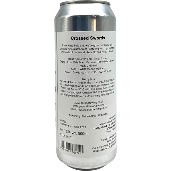Baron Brewing Crossed Swords