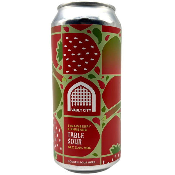 Vault City Strawberry & Rhubarb Table Sour