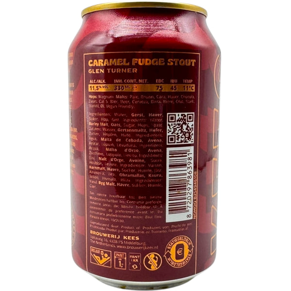 Brouwerij Kees Caramel Fudge Stout - Glenn Turner Edition