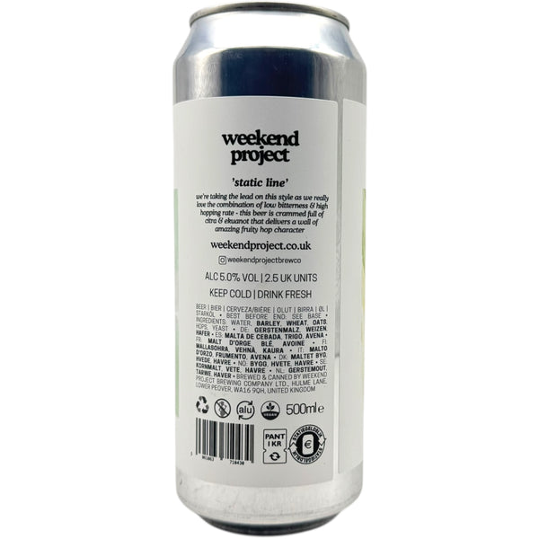 weekend project static line