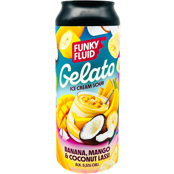 Funky Fluid Gelato: Banana Lassi