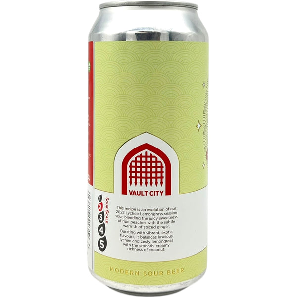 Vault City Peach & Ginger Lychee Lemongrass Coconut