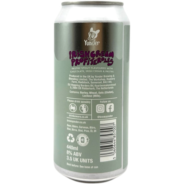 Yonder Irish Cream Profiteroles