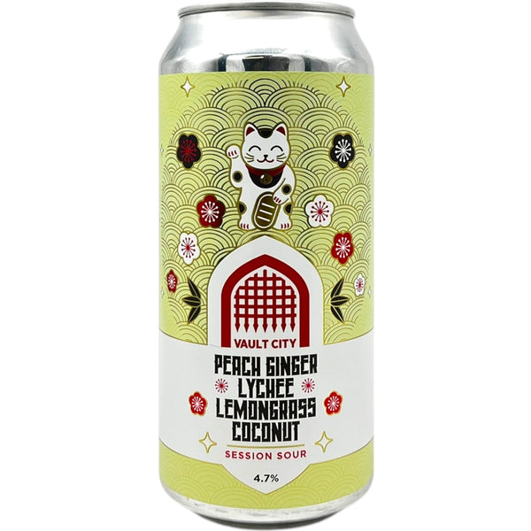Vault City Peach & Ginger Lychee Lemongrass Coconut