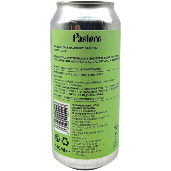 Pastore Watermelon & Raspberry Granita