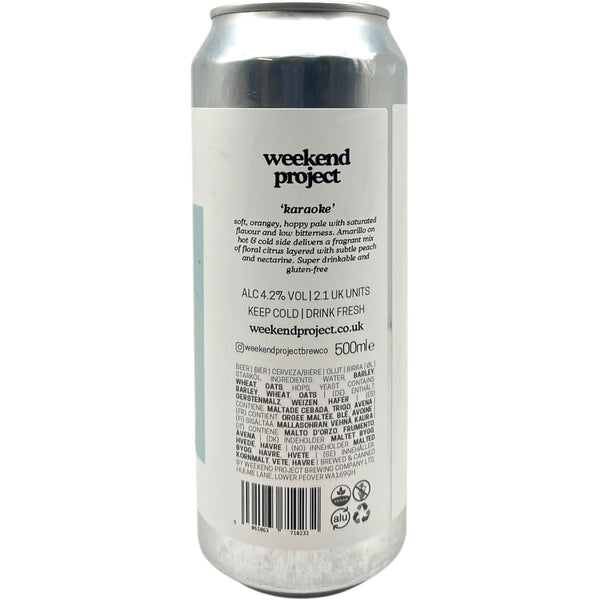 weekend project karaoke