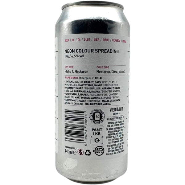 Verdant Neon Colour Spreading