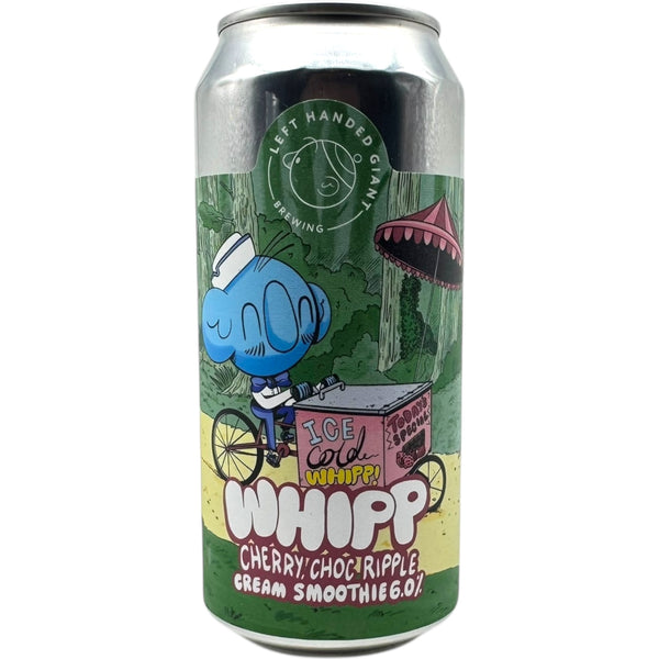 Left Handed Giant Whipp: Cherry, Choc Ripple