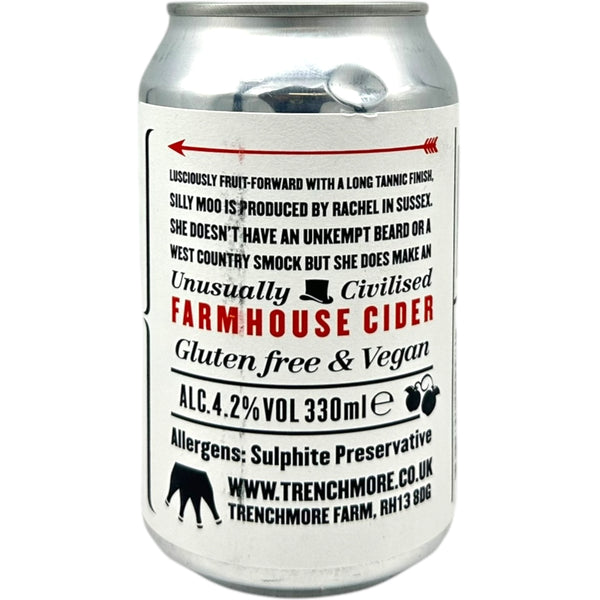 Trenchmore Farm Silly Moo Unfiltered Cider 330ml CAN