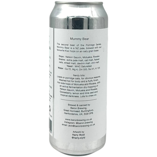Baron Brewing Mummy Bear