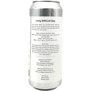 Baron Brewing Baron Long Difficult Day Baron Brewing Baron Long Difficult Day