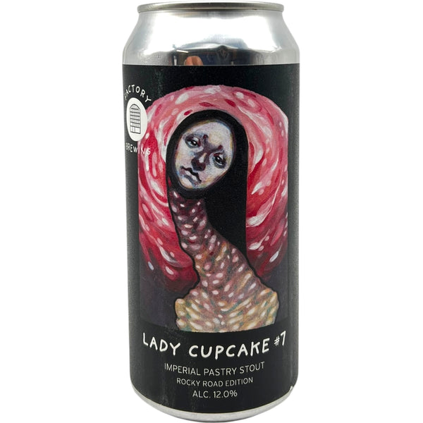 Factory Lady Cupcake #7 (Rocky Road)