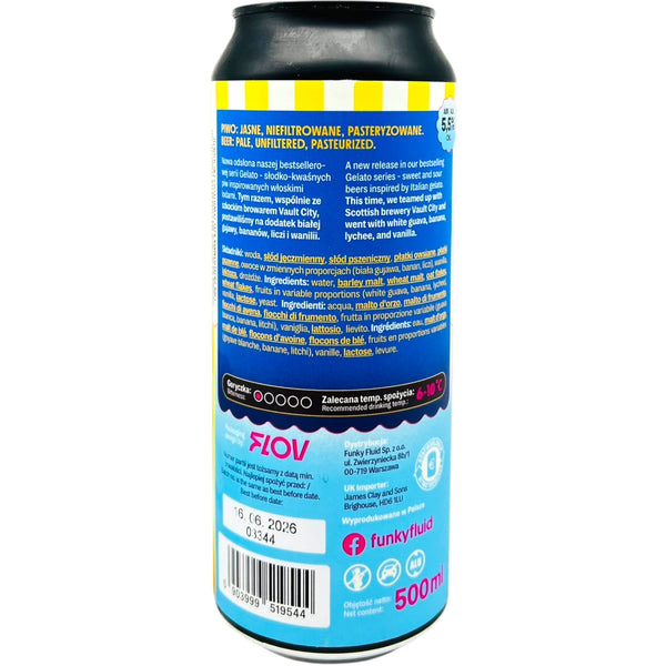 Funky Fluid x Vault City Gelato: Crema