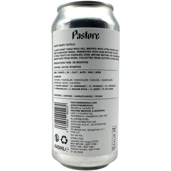 Pastore White Grape Tavola