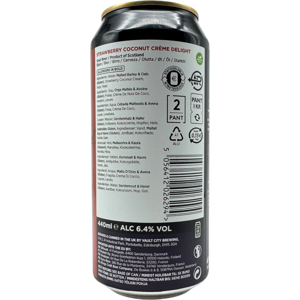 Vault City Strawberry Coconut Crème Delight