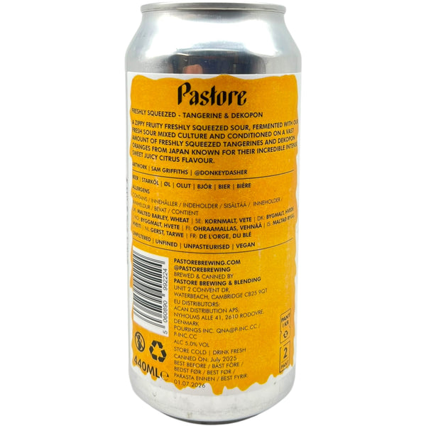 Pastore Freshly Squeezed Tangerine & Dekopon