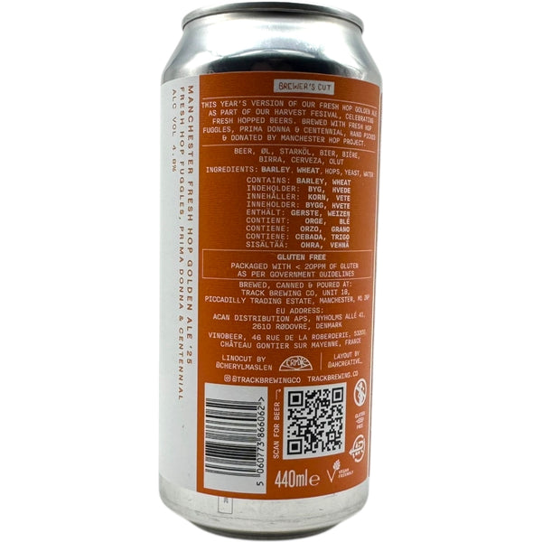 Track Harvest Ale No2 Manchester Fresh Hop Golden Ale '25