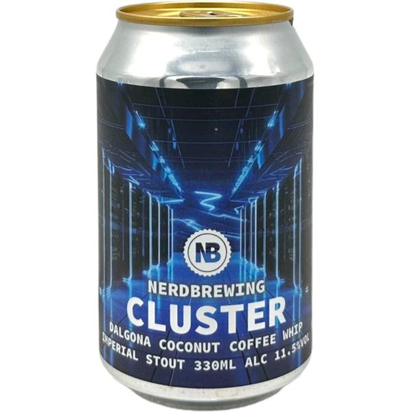 Nerd Brewing Cluster Dalgona Coconut Coffee Whip Imperial Stout