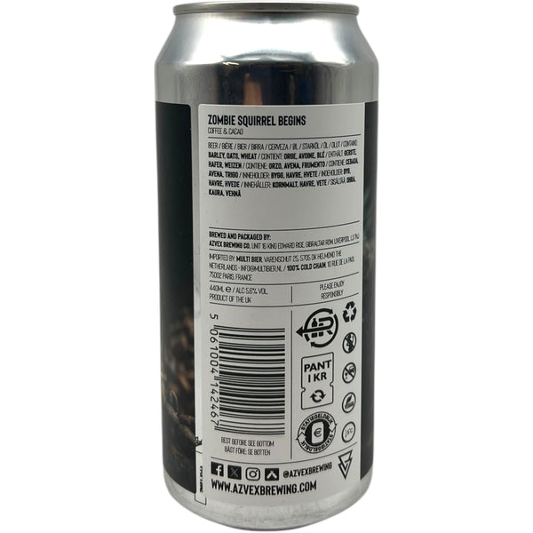 Azvex Zombie Squirrel Begins