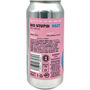 Verdant Brewing Co. Verdant Big Stupid Hazy Verdant Brewing Co. Verdant Big Stupid Hazy