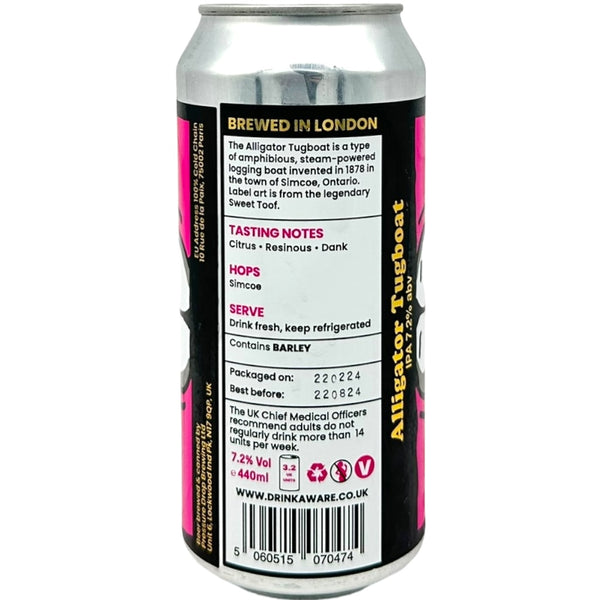 Pressure Drop Alligator Tugboat